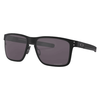 Oakley Holbrook Metal Sunglasses - Matte Black - Grey Prizm
