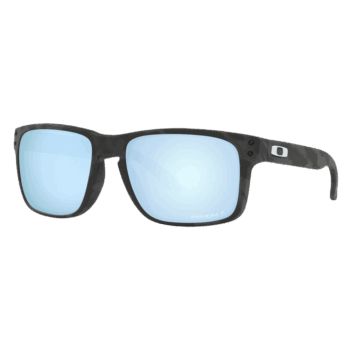 Oakley Holbrook Sunglasses - Matte Black Camo - Prizm Deep Water Polarised Lens