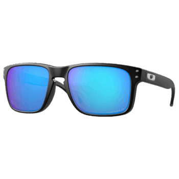 Oakley Holbrook Sunglasses - Matte Black - Prizm Sapphire Iridium Polarised Lens