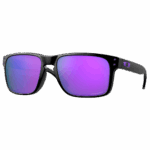 Oakley Holbrook Sunglasses - Matte Black - Prizm Violet Lens