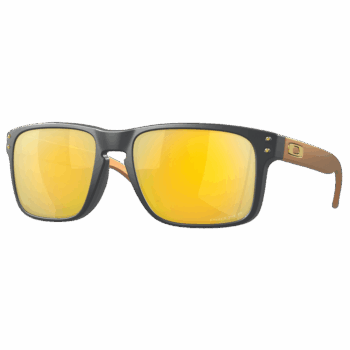 Oakley Holbrook Sunglasses - Matte Carbon - Prizm 24K Polarised Lens
