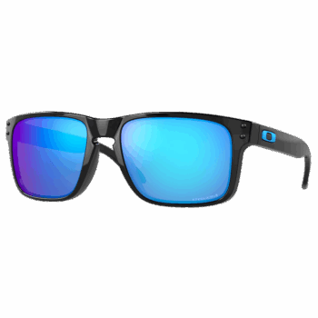 Oakley Holbrook Sunglasses - Polished Black - Prizm Sapphire Lens