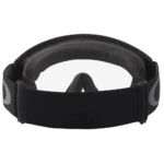 Oakley L Frame MX Goggle with black strap and foam padding for motocross protection.