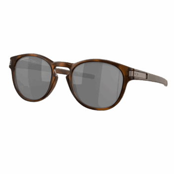 Oakley Latch Sunglasses - Matte Brown Tortoise - Prizm Black Lens