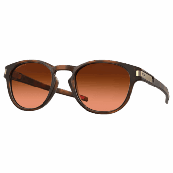 Oakley Latch Sunglasses - Matte Brown Tortoise - Prizm Brown Gradient Lens