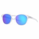 Oakley Latch Sunglasses - Matte Clear - Prizm Sapphire Lens