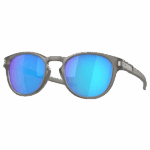 Oakley Latch Sunglasses - Matte Grey Ink - Prizm Sapphire Iridium Polarised Lens