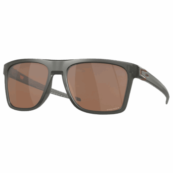 Oakley Leffingwell Sunglasses - Matte Grey Smoke Prizm Tungsten Lens