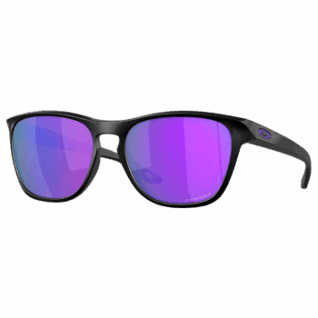 Oakley Manorburn Sunglasses - Matte Black - Prizm Violet Lens