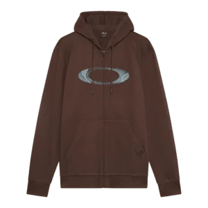 Oakley New Ellipse Zip Hoodie - Brown