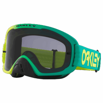 Oakley O Frame 2.0 Pro MX Goggle - B1B Retina Celeste - Dark Grey Lens