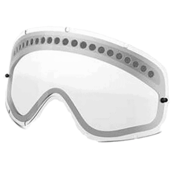 Oakley O Frame 2.0 Pro MX Goggle Replacement Dual Pane Lens - Clear
