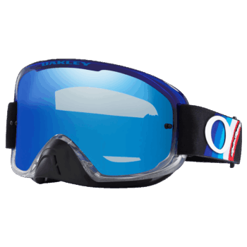 Oakley O Frame 2.0 Pro MX Goggle - TLD Black Stripes - Black Ice Iridium