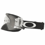 Oakley O Frame 2.0 Pro Roll Off MX Goggle with clear lens and adjustable strap for motocross racing.