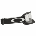 Oakley O Frame 2.0 Pro Roll Off MX Goggle with clear lens and adjustable strap for motocross racing.