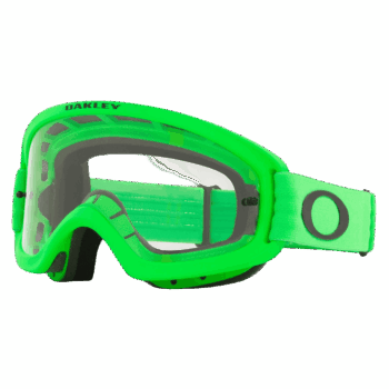 Oakley O Frame 2.0 Pro XS MX Goggles - Green - Clear Lens