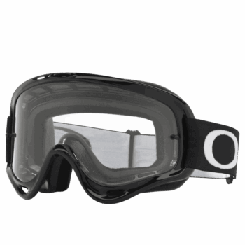 Oakley O Frame Moto MX Goggle - Jet Black - Clear Lens