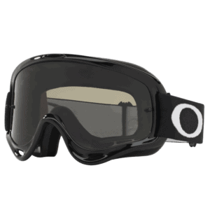 Oakley O Frame Moto MX Goggle - Jet Black - Dark Grey Lens