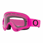 Oakley O Frame Moto MX Goggle - Pink Strap - Clear Lens