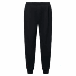 Black Oakley Relax 2.0 Jogger Pants for men, comfortable athletic wear with elastic waistband and tapered fit.