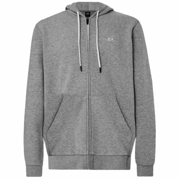 Oakley Relax Full Zip Hoodie - Heather Grey