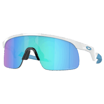 Oakley Resistor Youth Sunglasses - Polished White Prizm Sapphire