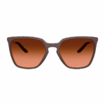 Oakley Sielo SQ sunglasses with brown gradient lenses and black frame, ideal for outdoor activities and sports.