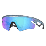 Oakley Sphaera Slash Sunglasses - Matte Transparent Stonewash - Prizm Sapphire Polarised Lens
