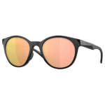 Oakley Spindrift Sunglasses - Matte Black - Prizm Rose Gold Polarised Lens