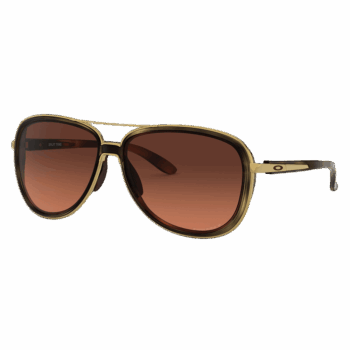 Oakley Split Time Sunglasses - Brown Tortoise - Brown Gradient Prizm