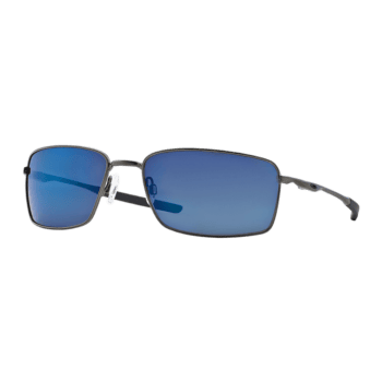 Oakley Square Wire Sunglasses - Cement - Ice Iridium Lens