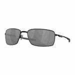 Oakley Square Wire Sunglasses - Polished Black - Prizm Black Lens