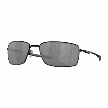 Oakley Square Wire Sunglasses - Polished Black - Prizm Black Lens