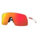 Oakley Sutro Lite Sunglasses - Matte White Prizm Ruby Lens