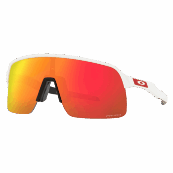 Oakley Sutro Lite Sunglasses - Matte White Prizm Ruby Lens