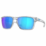 Oakley Sylas Sunglasses - Polished Clear / Prizm Sapphire Lens