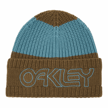Oakley TNP Deep Cuff Beanie - Brown Light Blue