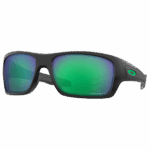 Oakley Turbine Sunglasses - Matte Black - Prizm Jade Polarised Lens