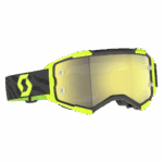 Scott Fury Chrome Goggle - Black - Neon Yellow - Yellow Chrome Lens