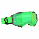 Scott Fury Chrome Goggle - Green Black - Green Chrome Lens