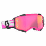 Scott Fury Chrome Goggle - Pink Black - Pink Chrome Lens