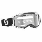 Scott Fury Enduro Goggles - Black White - Clear Lens