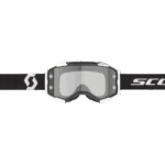 Scott Fury Light Sensitive Goggles with adjustable strap and clear lens for motocross and off-road racing.
