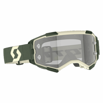 Scott Fury Light Sensitive Goggles - Khaki Green - Light Grey