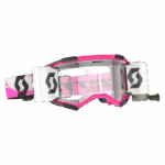 Scott Fury WFS Goggles - Pink Black - Clear Lens