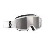 Scott Primal Chrome Goggles - White - Silver Chrome Lens