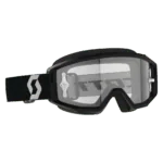 Scott Primal Clear Goggles - Black White - Clear Lens