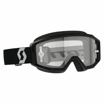 Scott Primal Clear Goggles - Black White - Clear Lens
