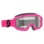 Scott Primal Clear Goggles - Pink Black - Clear Lens