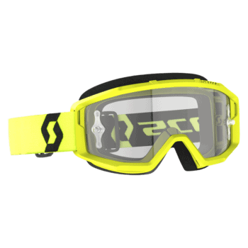Scott Primal Clear Goggles - Yellow Black - Clear Lens